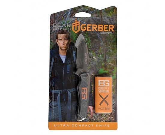 Нож Gerber Bear Grylls Ultra Compact Knife 31-001516 : -GERBER - BEAR GRYLLS, фото 2