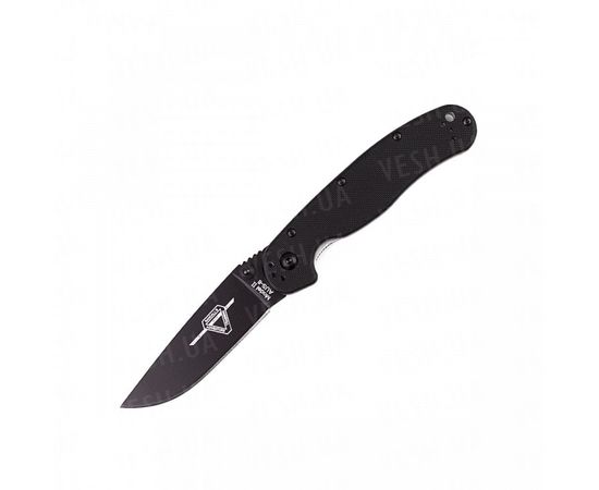 Нож Ontario RAT II BP - Black Handle and Blade : -Ножи Ontario, фото 4