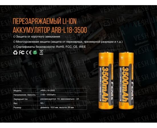 Зарядное устройство Fenix ARE-X11 (с аккумулятором) : -Элементы питания и ЗУ, фото 13