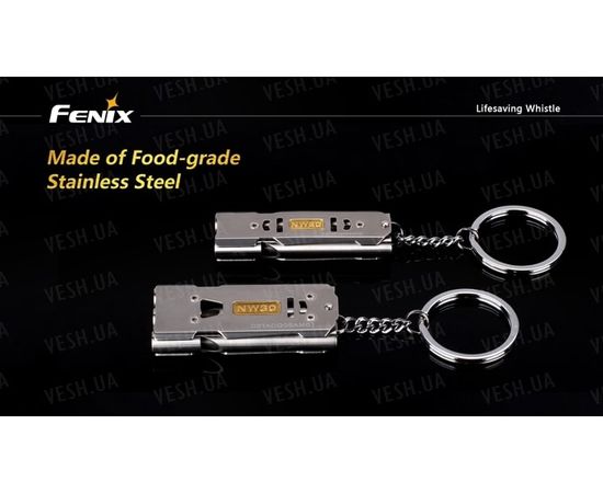 Свисток cпасательный Fenix NW30 : -Товары для выживания, фото 7 Свисток cпасательный Fenix NW30 : -Товары для выживания, фото 7