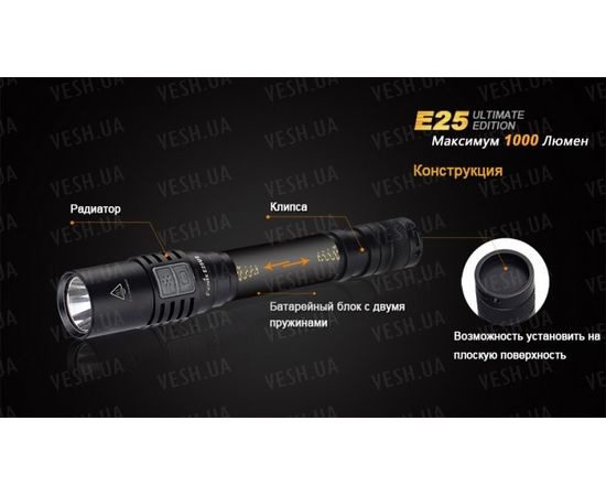 Фонарь Fenix E25UE Cree XP-L V5 : -E серия, фото 14