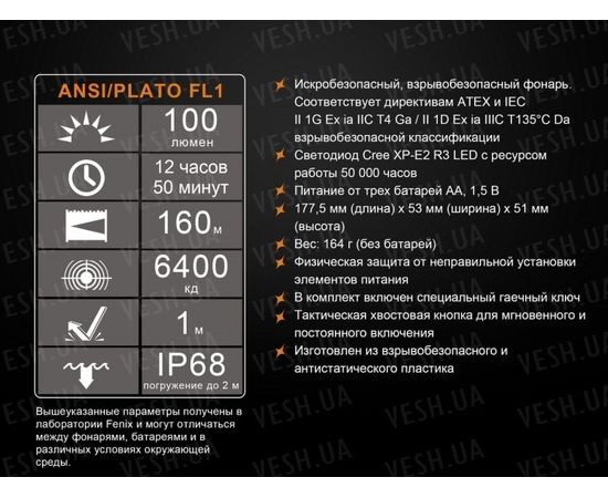 Фонарь Fenix SE10 Cree XP-E2 (R3) : -SE серия, фото 10 Фонарь Fenix SE10 Cree XP-E2 (R3) : -SE серия, фото 10