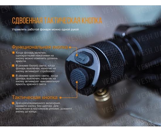 Фонарь Fenix TK25 Red XP-G2 : -TK серия, фото 11