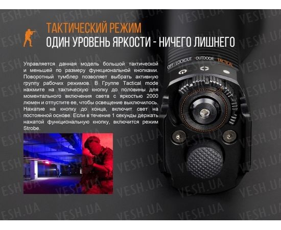 Фонарь Fenix TK35UE (2018) Cree XHP70 HI : -TK серия, фото 10