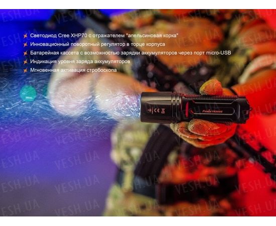 Фонарь Fenix TK35UE (2018) Cree XHP70 HI : -TK серия, фото 8