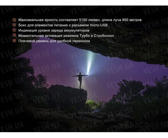 Фонарь Fenix TK75 (2018) Cree XHP35 HI : -TK серия, фото 8