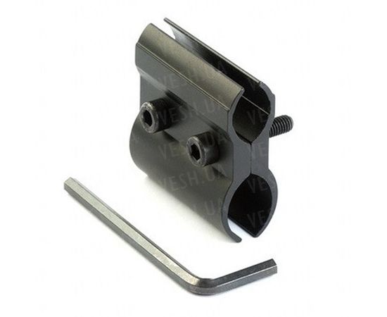 Крепление к оружию 2 половинки алюминиевое универсальное : -Аксессуары к фонарям, фото 3 Крепление к оружию 2 половинки алюминиевое универсальное : -Аксессуары к фонарям, фото 3