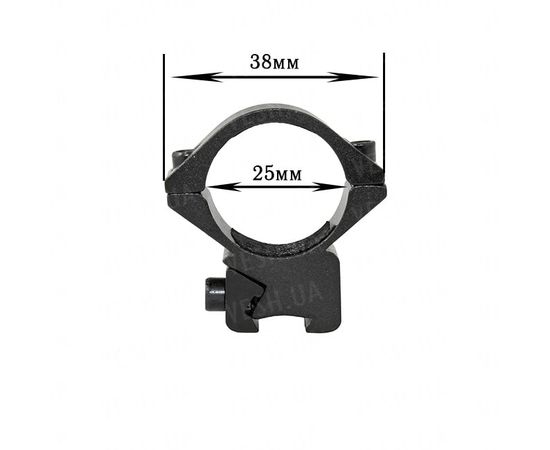 Крепление на оружие для фонаря 25 DZ (планка Вивера 9 мм) : -Аксессуары к фонарям, фото 3