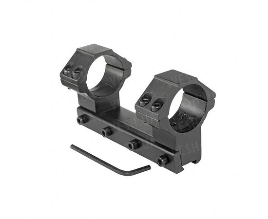 Крепление на оружие для фонаря 2x30mm Ring Telescopic Sights (планка Вивера 9 мм) : -Аксессуары к фонарям, фото 3