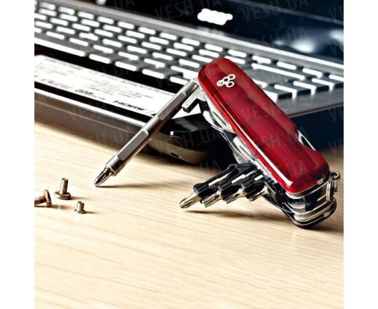 Мультитул Ego IT.02, красный с набором бит : -Мультитулы EGO Tools, фото 4 Мультитул Ego IT.02, красный с набором бит : -Мультитулы EGO Tools, фото 4