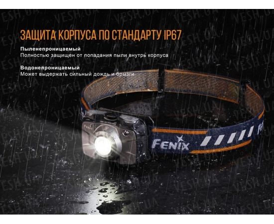 Налобный фонарь Fenix HL30 (2018) Cree XP-G3 (синий, серый) : -HL серия, фото 14