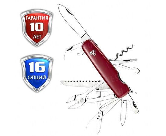 Нож Ego A01.12, красный : -Ножи EGO Tools, фото 6