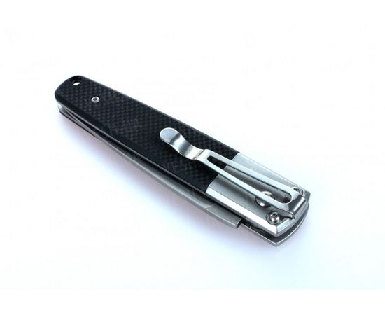 Нож Ganzo G7212 (черный, зеленый) : -Ножи Ganzo, фото 3