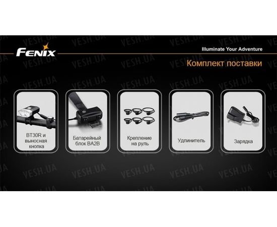 Велофара Fenix BT30R Cree XM-L2 (T6) : -BT / BC серия, фото 18
