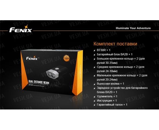 Велофара Fenix BT30R Cree XM-L2 (T6) : -BT / BC серия, фото 21