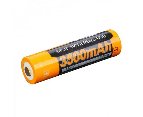 Аккумулятор 18650 Fenix ARB-L18-3500U (3500 mAh) : -Аксессуары, фото 4 Аккумулятор 18650 Fenix ARB-L18-3500U (3500 mAh) : -Аксессуары, фото 4