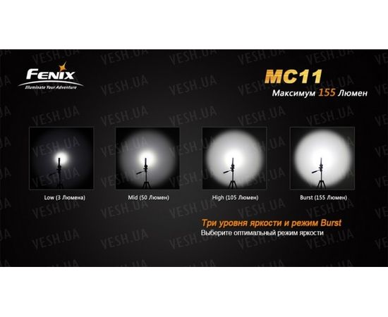Фонарь Fenix MC11 XP-G2 (R5) : -MC серия, фото 6 Фонарь Fenix MC11 XP-G2 (R5) : -MC серия, фото 6