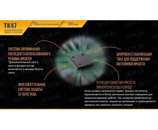Фонарь Fenix TK47 Cree XHP35 HI : -TK серия, фото 17
