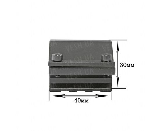 Крепление на оружие для фонаря M 048 (планка Вивера 10 мм) : -Аксессуары к фонарям, фото 3 Крепление на оружие для фонаря M 048 (планка Вивера 10 мм) : -Аксессуары к фонарям, фото 3
