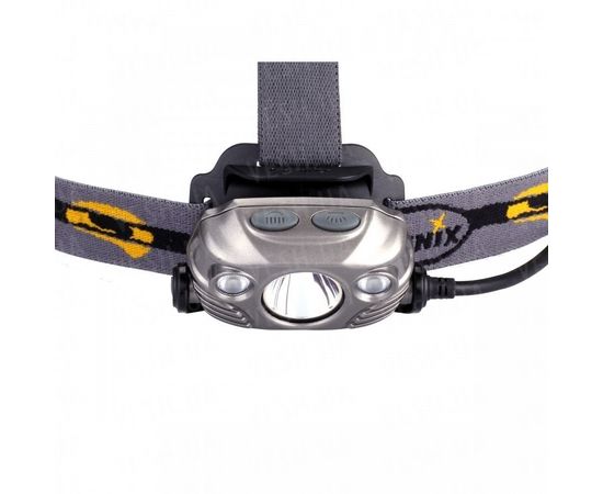 Налобный фонарь Fenix HP30R Cree XM-L2, XP-G2 (R5) (серый, черный) : -HP серия, фото 3