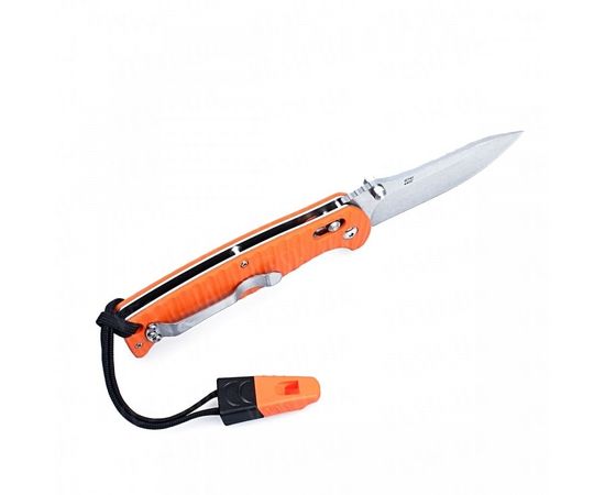 Нож Ganzo G7412P-WS (черный, оранжевый) : -Ножи, фото 3
