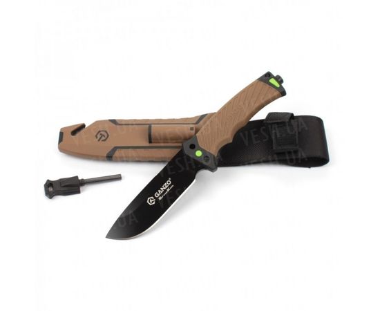 Нож Ganzo G803 (оранжевый, песочный, серый, зелёный) : -Ножи, фото 9