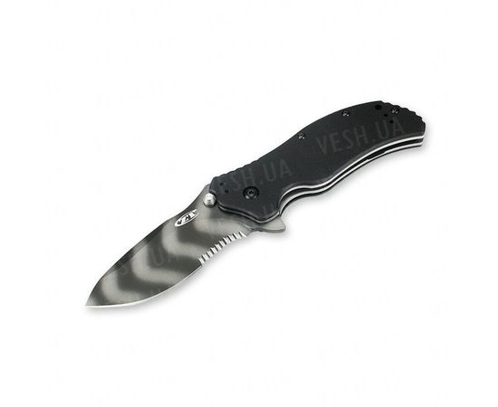 Нож Zero Tolerance folder g-10 black/tiger stripe, serrated, 0350TSST : -Ножи Zero Tolerance, фото 3 Нож Zero Tolerance folder g-10 black/tiger stripe, serrated, 0350TSST : -Ножи Zero Tolerance, фото 3