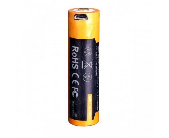 Аккумулятор 18650 Fenix ARB-L18-2600U (2600 mAh) : -Элементы питания и ЗУ, фото 4