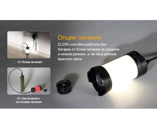 Фонарь Fenix CL25R : -CL серия, фото 15