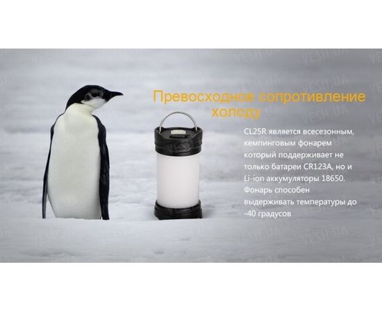 Фонарь Fenix CL25R : -CL серия, фото 7