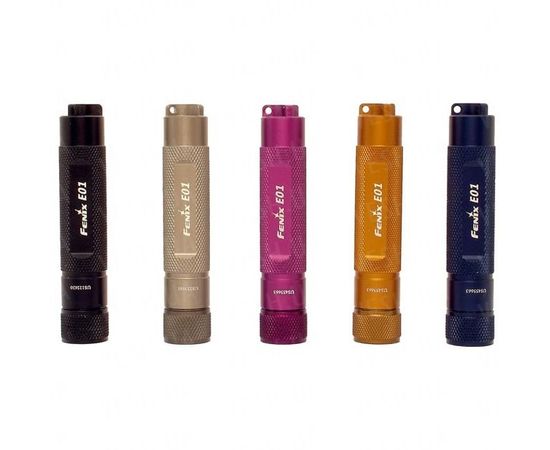 Фонарь Fenix E01 Nichia GS розовый : -E серия, фото 15