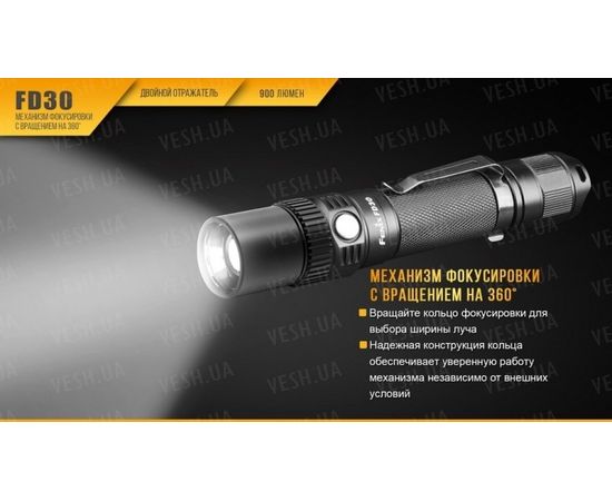 Фонарь Fenix FD30 Cree XP-L HI LED : -FD серия, фото 8