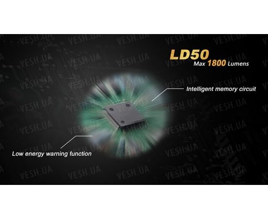 Фонарь Fenix LD50 XM-L2 (U2) : -LD серия, фото 2