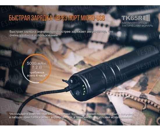 Фонарь Fenix TK65 Cree XHP70 : -TK серия, фото 10