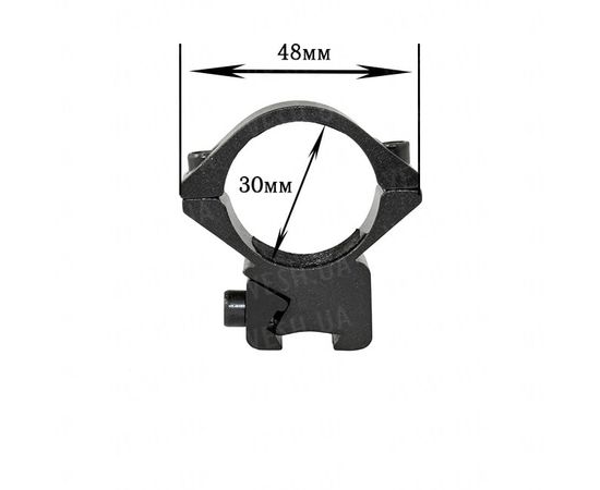 Крепление на оружие для фонаря 30 GZ (планка Вивера 10 мм) : -Аксессуары к фонарям, фото 2