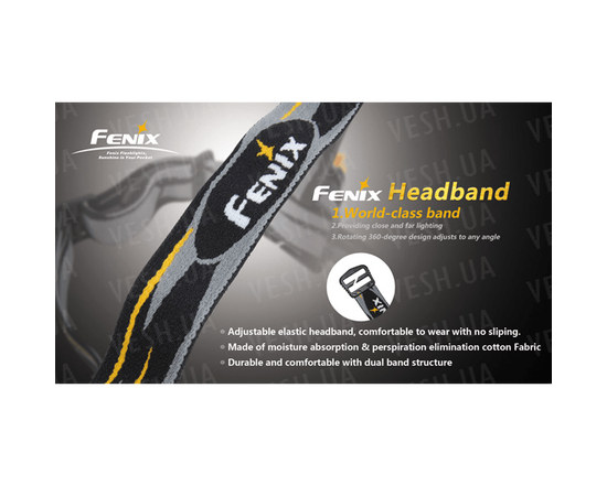 Крепление наголовное для фонарей Fenix : -Аксессуары Fenix, фото 4