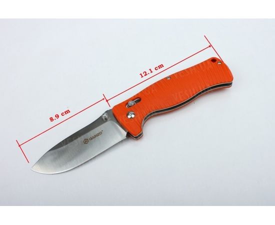 Нож Ganzo G720, оранжевый : -Ножи Ganzo, фото 9