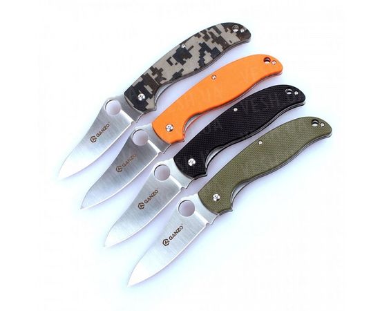 Нож Ganzo G734 (черный, зеленый, оранжевый, камуфляж) : -Ножи Ganzo, фото 21