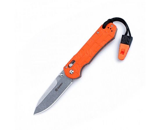 Нож Ganzo G7452P-WS (черный, оранжевый) : -Ножи, фото 2
