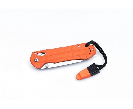 Нож Ganzo G7452P-WS (черный, оранжевый) : -Ножи, фото 3