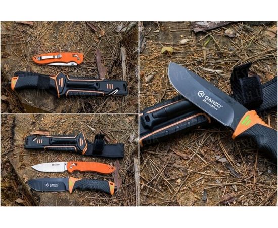 Нож Ganzo G8012-BK : -Ножи Ganzo, фото 10 Нож Ganzo G8012-BK : -Ножи Ganzo, фото 10