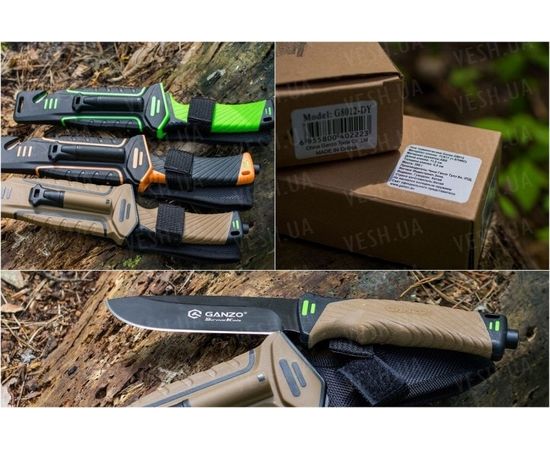 Нож Ganzo G8012-BK : -Ножи Ganzo, фото 8 Нож Ganzo G8012-BK : -Ножи Ganzo, фото 8