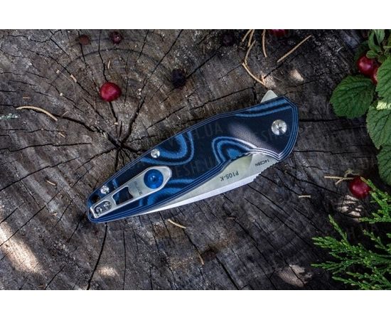 Нож Ruike Fang P105 (синий, серый) : -Ножи Ruike, фото 13