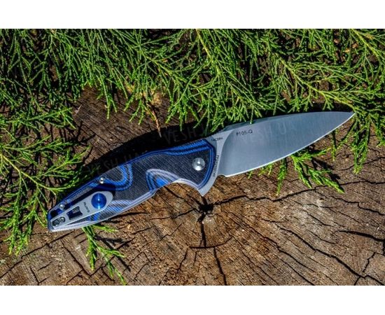 Нож Ruike Fang P105 (синий, серый) : -Ножи Ruike, фото 5