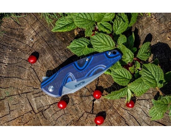 Нож Ruike Fang P105 (синий, серый) : -Ножи Ruike, фото 7