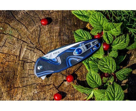 Нож Ruike Fang P105 (синий, серый) : -Ножи Ruike, фото 8