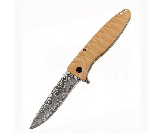 Нож Ganzo G620, черный клинок с травлением : -Ножи Ganzo, фото 7