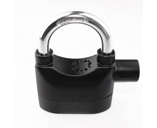 Навесной замок с сигнализацией и сиреной 110 дБ Ootdty APR14, фото 5