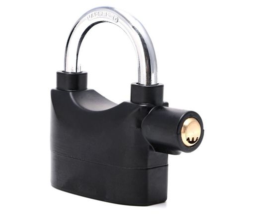 Навесной замок с сигнализацией и сиреной 110 дБ Ootdty APR14, фото 3