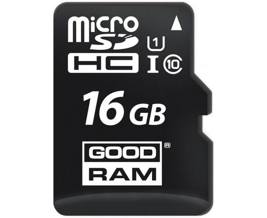 Карта памяти Goodram microSDHC 16GB UHS-I class 10 + adapter, фото 5 Карта памяти Goodram microSDHC 16GB UHS-I class 10 + adapter, фото 5